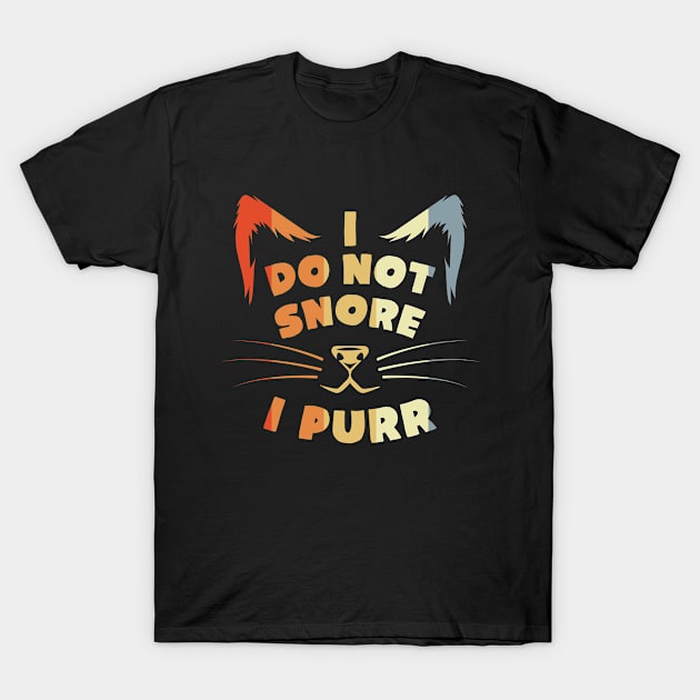 Cat Purr T-Shirt by Merchment